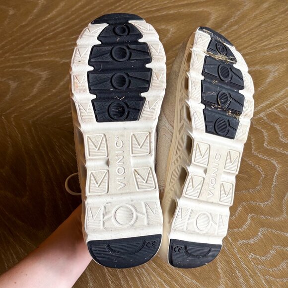 Vionic Nimble Size 8.5 Cream Tennis Shoes - Picture 5 of 8